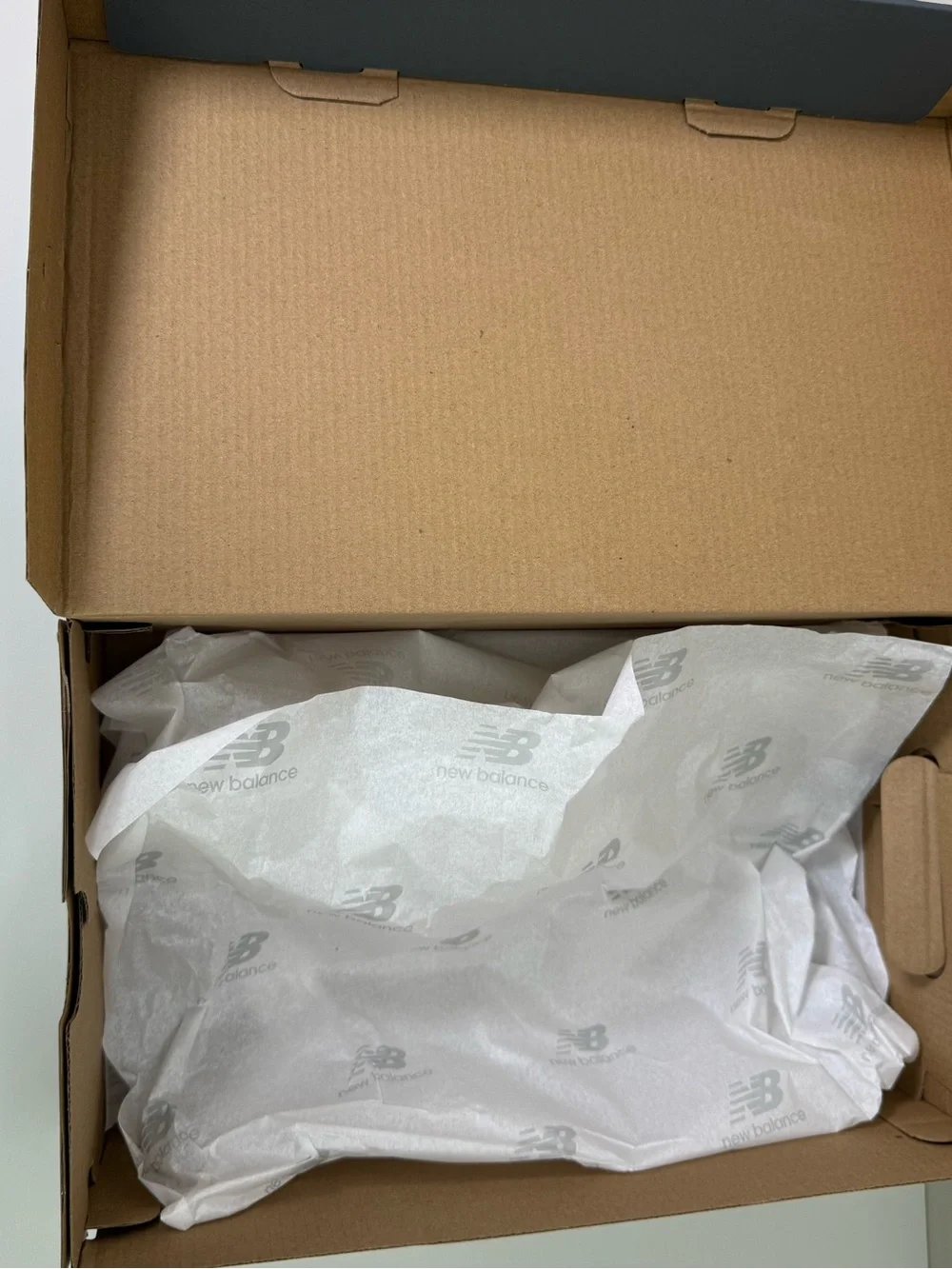 New Balance Empty 9060 Shoe Box Gray Storage Display Gift Box